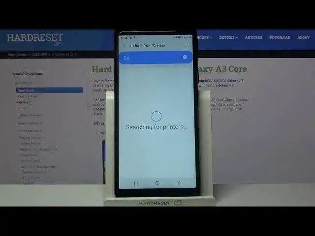 'Video thumbnail for How to Connect Printer with Samsung Galaxy A3 Core –  Printer Settings'
