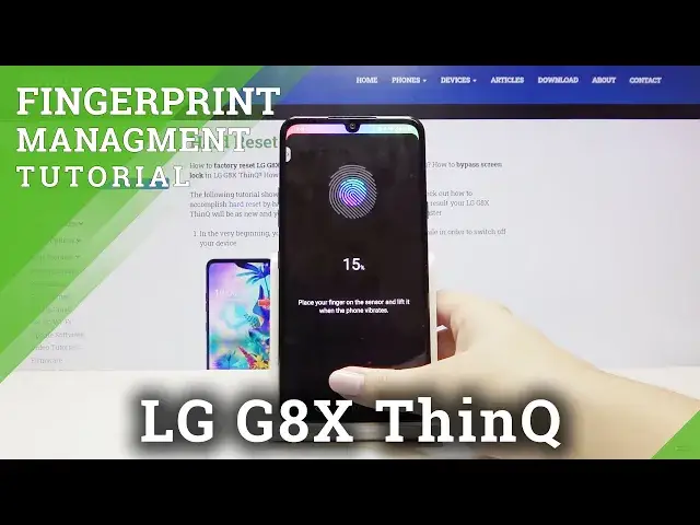 Video thumbnail for How to Set Up Fingerprint in LG G8X ThinQ – Add Fingerprint