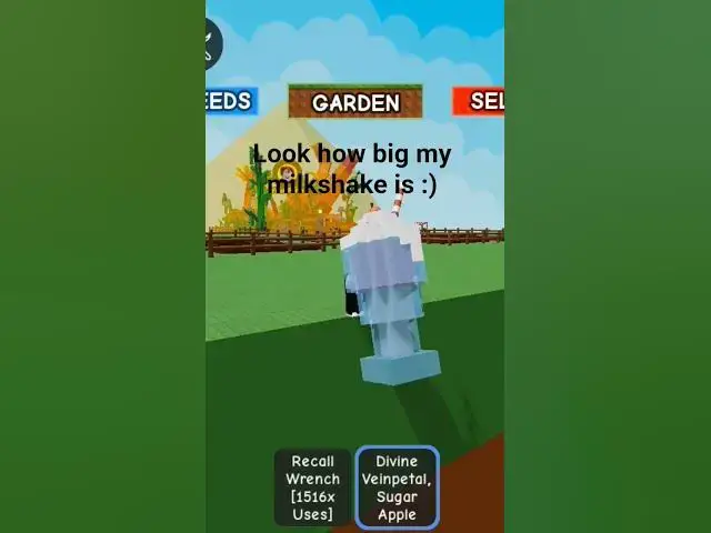 Video thumbnail for Look how big my milkshake is [Grow a Garden]