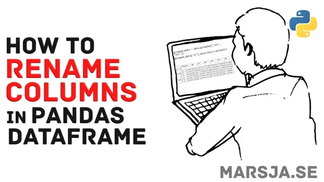 Video thumbnail for How to Rename Columns in Pandas DataFrame