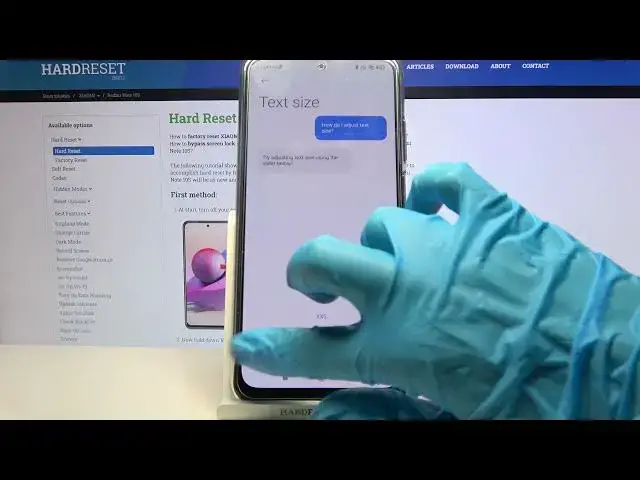 Video thumbnail for How to Change Font Size on Xiaomi Redmi Note 10S – Font Style