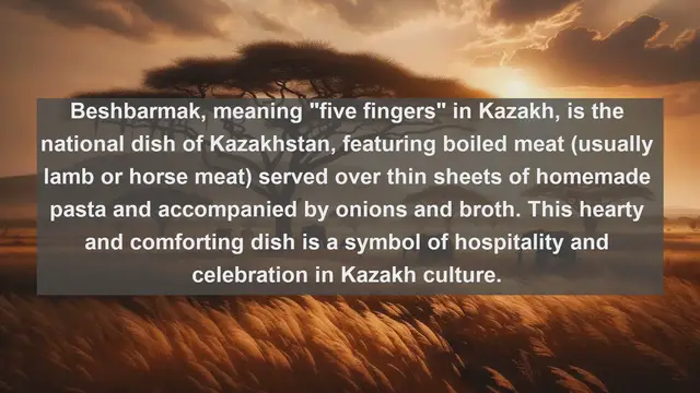 Video thumbnail for Exploring Kazakh Cuisine: Top 10 Delicious Foods in Kazakhstan