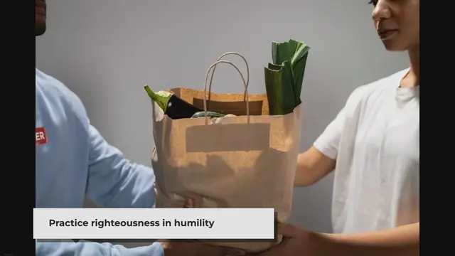 Video thumbnail for The Gospel of Matthew - Concerning Almsgiving | Matthew Chapter 6 : 1 - 4