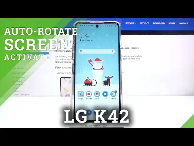 'Video thumbnail for Auto-Rotation option on LG K42 – Rotate Screen'