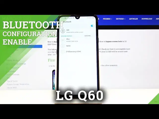 'Video thumbnail for How to Connect Bluetooth Device with LG Q60 – Bluetooth Connections'