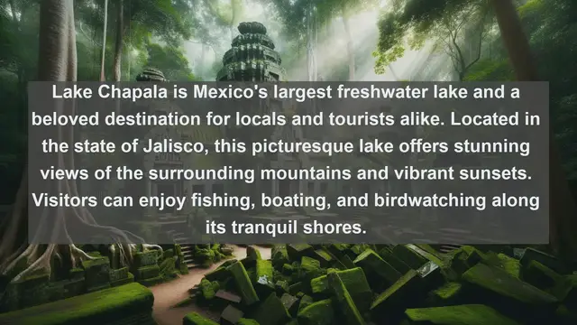 Video thumbnail for Exploring Mexico's Natural Wonders: Top 10 Famous Lakes
