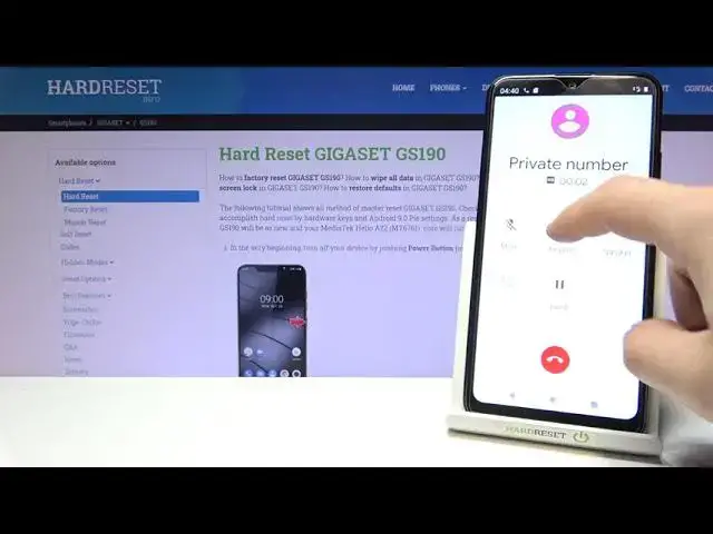 Video thumbnail for GIGASET GS190 Incoming Call & Default Ringtone