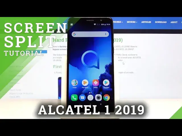 'Video thumbnail for Split Screen – ALCATEL 1X (2019) and Dual Screen Option'