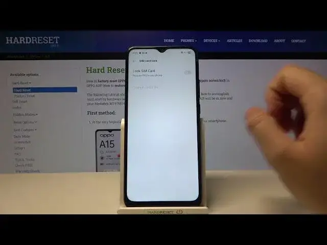 Video thumbnail for How to Set Up PIN on SIM Card in OPPO A15?