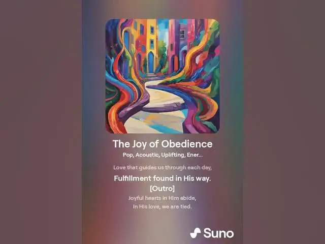 Video thumbnail for The Joy of Obedience