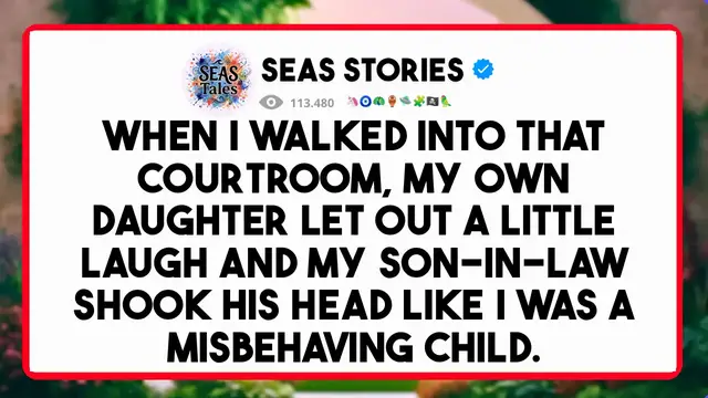 Video thumbnail for When I walked into that courtroom, my own daughter let out a little laugh and my son-in-law shook his head like I was a misbehaving child.