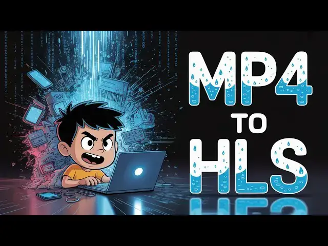 Video thumbnail for FFMPEG Command to Convert MP4 to HLS Streaming Format with .m3u8 Playlist and .ts Video Segments