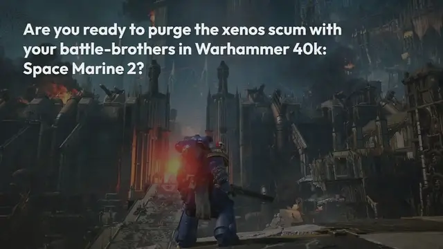 Video thumbnail for Space Marine 2 Co-op: The Mega Guide to Multiplayer Mayhem in the Warhammer 40k Universe