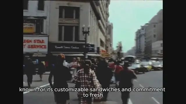 Video thumbnail for subway menu