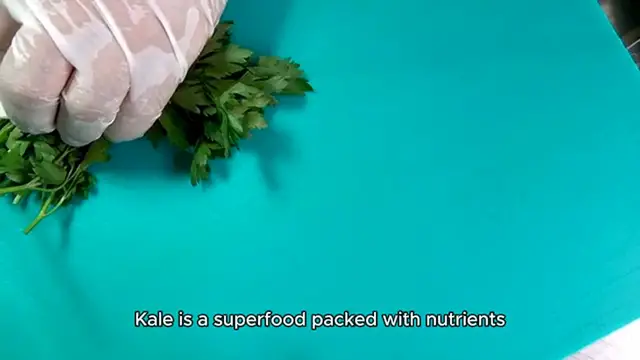 Video thumbnail for Kale chips recipe