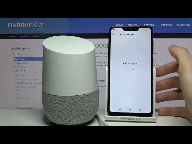 Video thumbnail for How to Reboot GOOGLE Home Speaker?