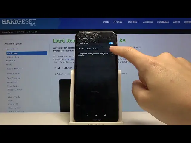 Video thumbnail for How to Turn On Camera Audio Control in HONOR 8A – Voice Control