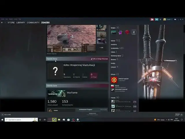 Video thumbnail for Steam 2022 - How To Change Featured Group