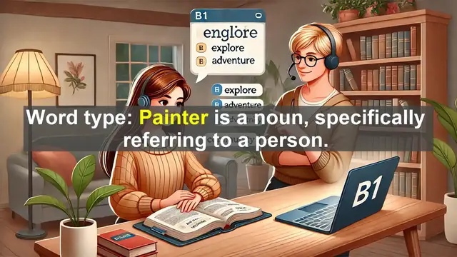 Video thumbnail for 2500 Must Know CEFR B1 Vocabulary - What is a Painter? Exploring the Art and Profession