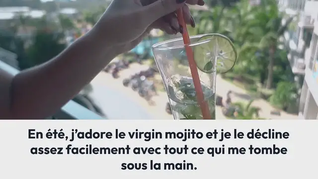 Video thumbnail for Virgin mojito à la fraise