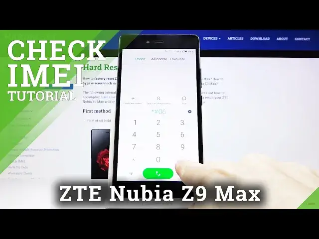 'Video thumbnail for How to Check IMEI on ZTE Nubia Z9 Max – Finding Serial Number'