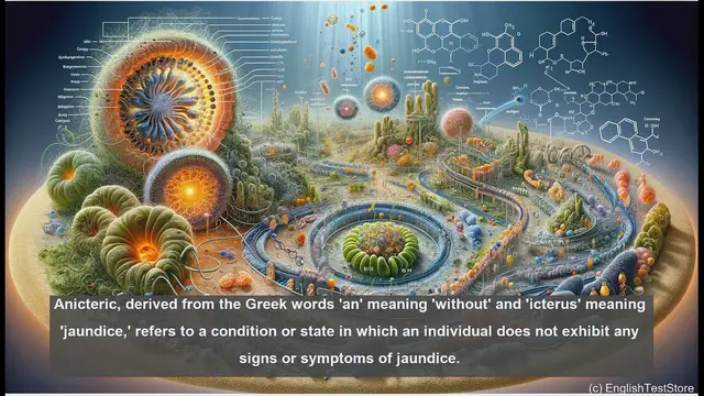 Video thumbnail for Anicteric in biology