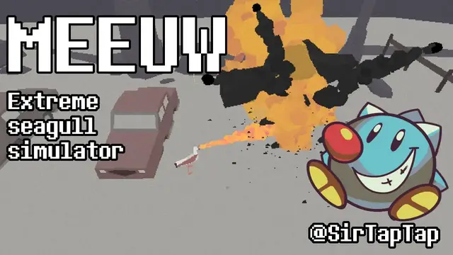 Video thumbnail for Let's Play Meeuw: Seagull biking simulator