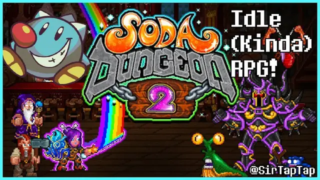Video thumbnail for Let's Play Soda Dungeon 2 | Idle(ish) RPG! Stop the Dark Lord!