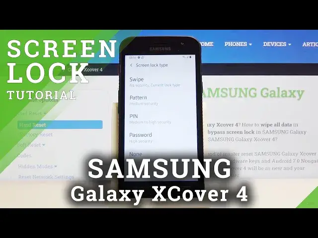 Video thumbnail for How to Change Lock Method in SAMSUNG Galaxy Xcover 4 – Pattern / PIN / Passcode