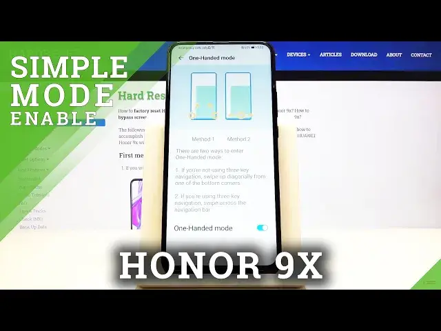 Video thumbnail for How to Activate One-Handed Mode in Honor 9X - Resize Android Display