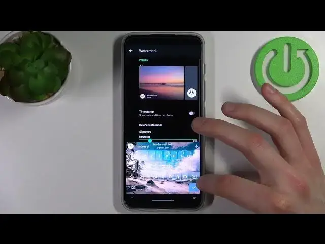 'Video thumbnail for How to Add Custom Watermark on Motorola Moto G71 – Customize Watermarks'