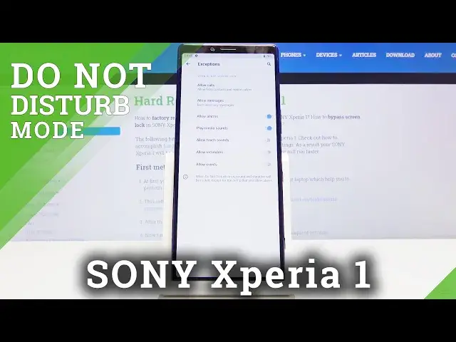 Video thumbnail for How to Activate Do Not Disturb Mode in SONY Xperia 1 – Mute Sounds & Vibrations