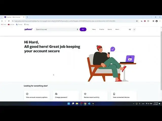 Video thumbnail for How to Change Your Yahoo Password with 2-Step Verification