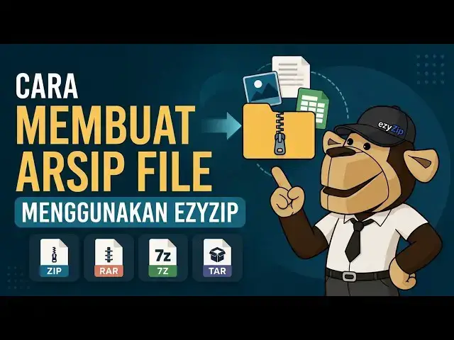 Video thumbnail for 📦 Cara Membuat File Arsip dengan EzyZip Online Gratis | Tanpa Instalasi Perangkat Lunak