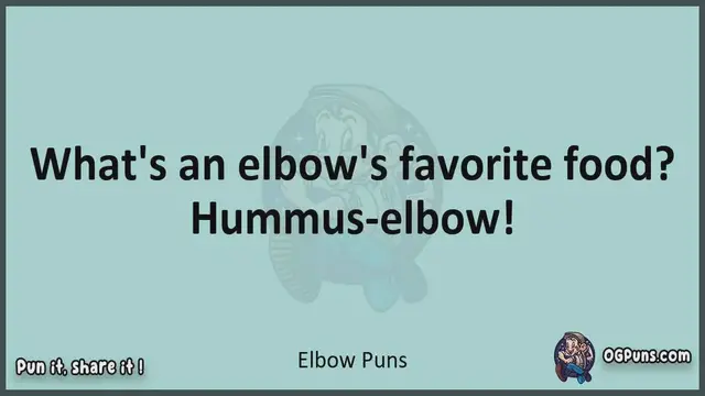 Video thumbnail for Elbow - Jokes, Puns, Wordplays, and Laughter