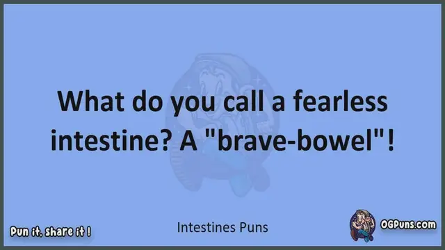 Video thumbnail for Intestines - Jokes, Puns, Wordplays, and Laughter