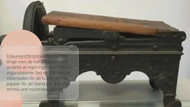 Video thumbnail for Topp 10 intressanta fakta om dokumentförstörare