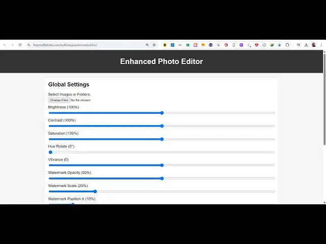 Video thumbnail for Build a Canva Bulk Image Watermark Editor in Browser Using HTML CSS & Javascript