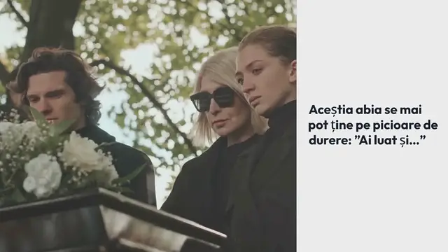 Video thumbnail for Mesajul emoționant scris pe o coroană de flori așezată lângă sicriul Dianei a lăsat familia tinerei de 19 ani profund afectată. Aceștia abia se mai pot ține pe picioare de durere: ”Ai luat și…”