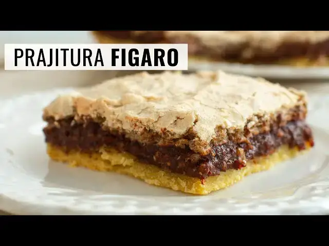 Video thumbnail for Gustul copilăriei cu doar câteva ingrediente simple: Prăjitura Figaro cu gem, bezea și nucă