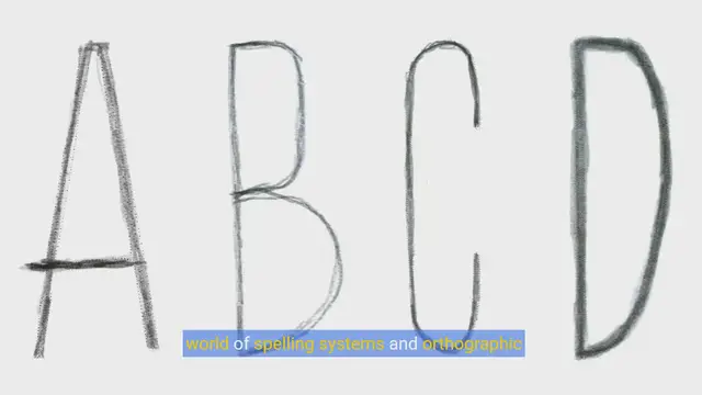 Video thumbnail for Spelling Challenges Around the World: A Deep Dive into Global Orthographic Conventions
