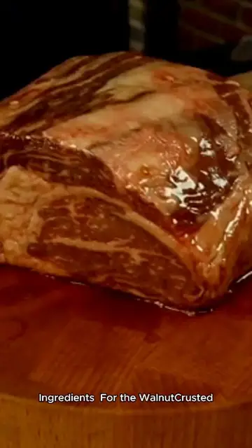 Video thumbnail for Walnut crusted roast recipe