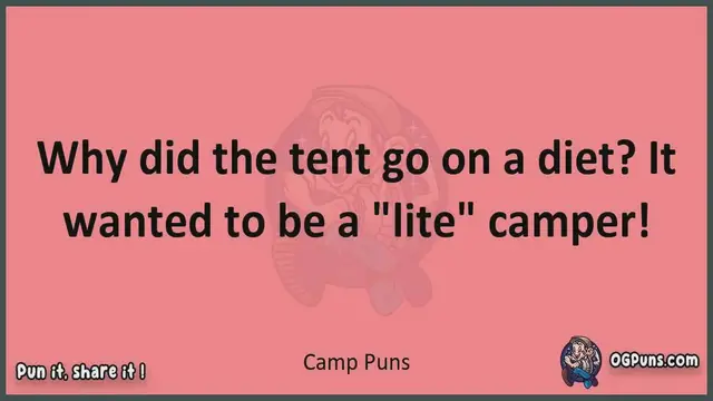 Video thumbnail for Camp - Jokes, Puns, Wordplays, and Laughter
