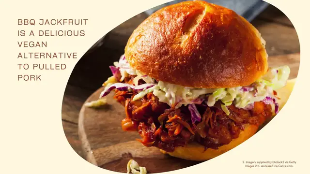 Video thumbnail for BBQ Jackfruit Sandwiches