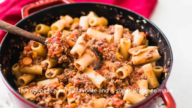 Video thumbnail for Italian Bolognese recipe