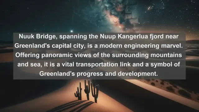 Video thumbnail for Exploring Greenland's Architectural Wonders: Top 10 Famous Bridges You Can't Miss