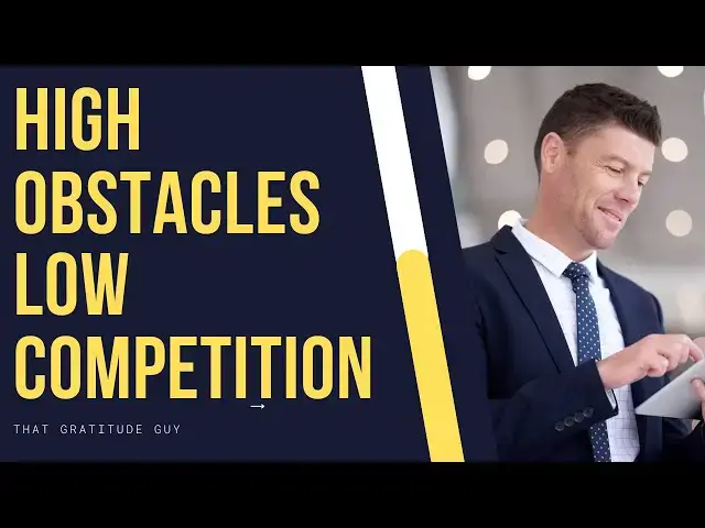 Video thumbnail for The Higher the Obstacle, the Lower the Competition