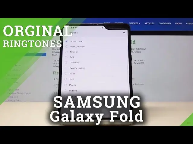 'Video thumbnail for How to Change Ringtone in SAMSUNG Galaxy Fold – Ringtone List'