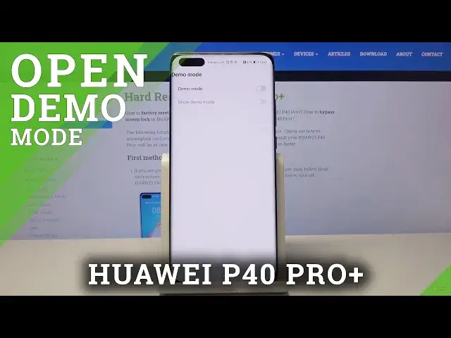 'Video thumbnail for How to Open Demo Mode in HUAWEI P40 PRO+ - Demo Mode Settings'