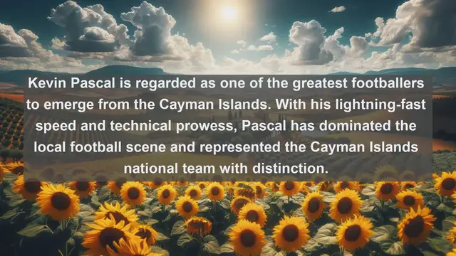 Video thumbnail for Exploring Football Stars: Top 10 Famous Football Players in the Cayman Islands